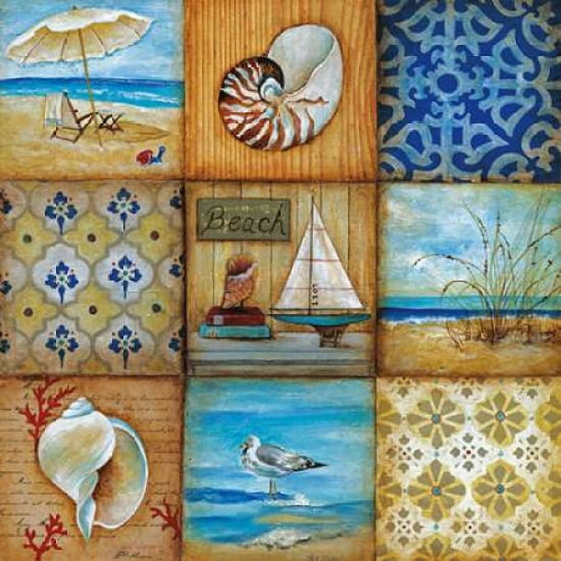 Beach Scenes Canvas Art - Tava Studios (24 x 24)