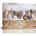 thumbnail image 1 of Beach Seashell Bathroom Decor Wall Art Coastal Ocean Seascape Picture Seaside Shell Canvas Painting Modern Home Decorations Artwork for Bedroom Living Room Office Framed 20"x16", 1 of 6