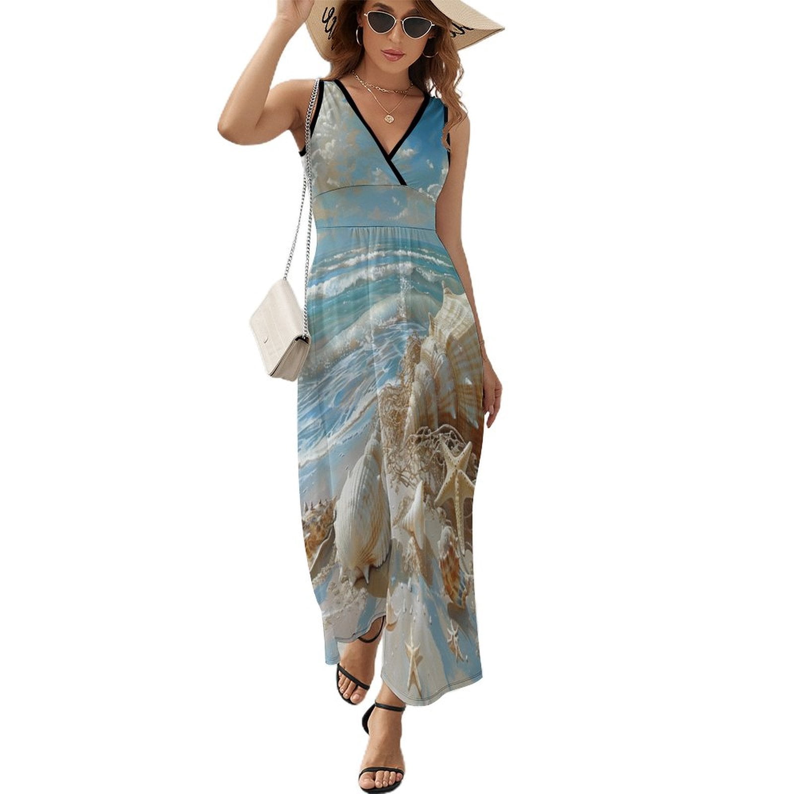 Woman Red Print Shirt Suits 2021 Spring Fashion Ladies Indie Folk Suits Ladies Vinatge Beach Suits main image 0