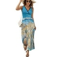 thumbnail image 1 of Beach Seashell Starfish King Size Sleeveless Dress Dresses Summer Women Dresses Clothing Woman Dresses Dress, 1 of 7