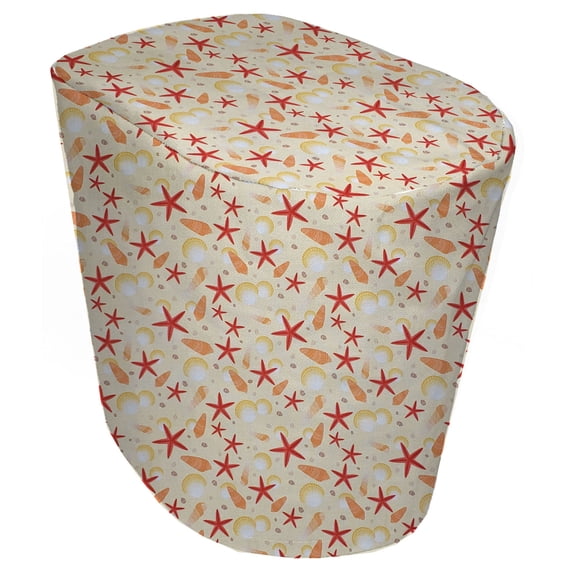 Beach Seaside Cover Compatible with Keurig Coffee Maker by Penny's Needful Things (Sandy Seashells) (K10/K15/B31 Mini)