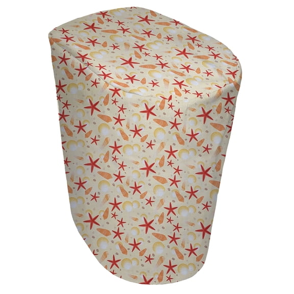 Beach Seaside Cover Compatible with Ninja Creami Ice Cream Maker by Penny's Needful Things (Regular) (Sandy Seashells)