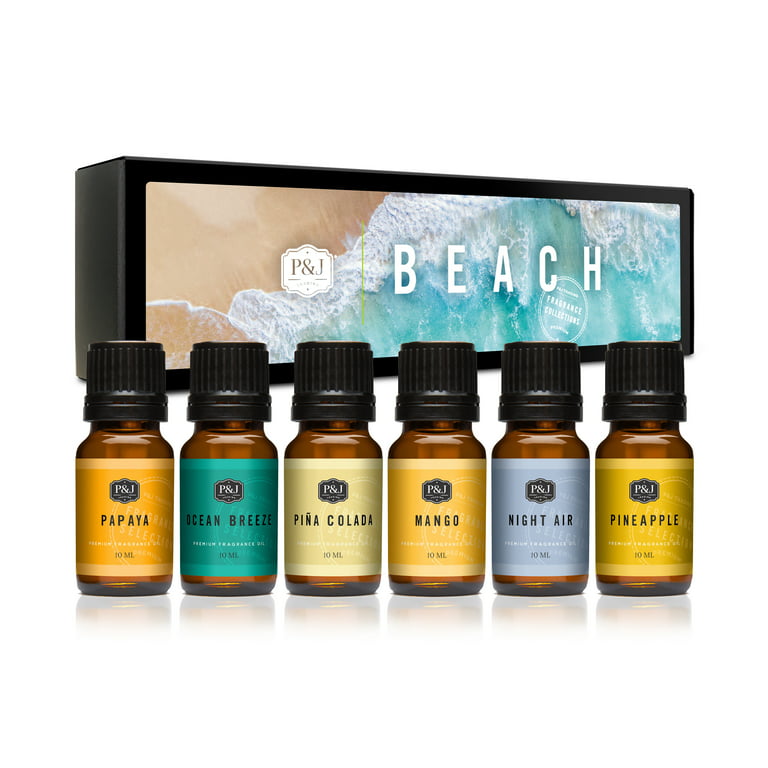 Plant Therapy Tropical Scents Home Set of 3 Essential Oil Blends Including Natural Scents to Scent Your Home with honeybell, Lime in The Coconut & Tro