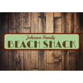 thumbnail image 1 of Beach Shack Novelty Sign, Metal Wall Decor - 4x18 inches, 1 of 4
