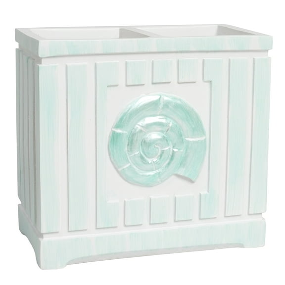 Beach Shells Bath Accessory Collection Poly Resin Bathroom Toothbrush Holder