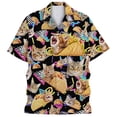 thumbnail image 1 of Beach Shirts for Men Summer Printed Short Sleeve Button Down Top Comfortable Holiday Soft Lightweight Mens Casual Shirts, 1 of 3
