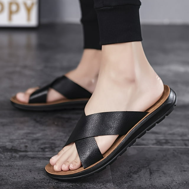 Beach Shoes For Spring And Summer, Men's Thong Sandals, Casual Non Slip ...