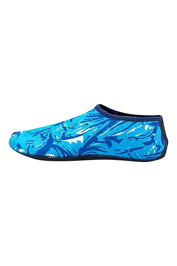 Beach Shoes Women Wide Quick-Dry Aqua Socks Swim Barefoot Yoga Wear Slip on Sneakers Womens Wide Width Flats Shoes for Women for Indoor Exercise