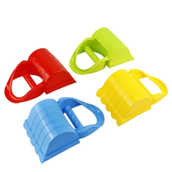 Beach Shovel Toys: Heavy Duty Plastic Sand Shovels Tools - 2 Pack Outdoor Digging Sandbox Toys Sets(Random Color)