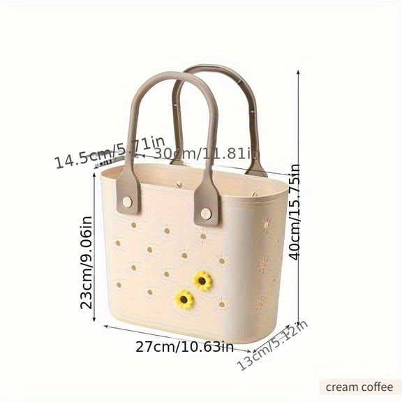 Beach Shower Caddy - Large Waterproof Mesh Bath Organizer Portable Toiletry Storage