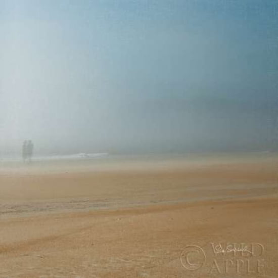 Beach Stroll Canvas Art - Sue Schlabach (24 x 24)