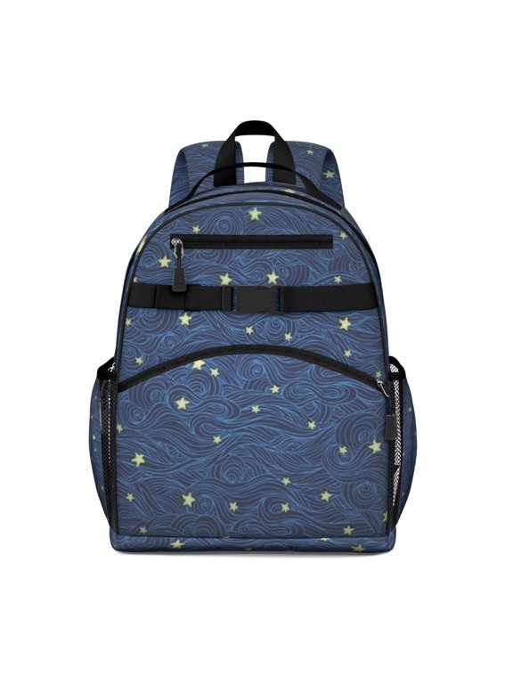 Beach Student Toddler Backpack Adjustable Padded Straps Chest Buckle Large Capacity Durable Bookbag