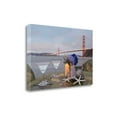thumbnail image 1 of Beach Style Brunch For Two Golden Gate Bridge 3 Giclee Wrap Canvas Wall Art, 1 of 3