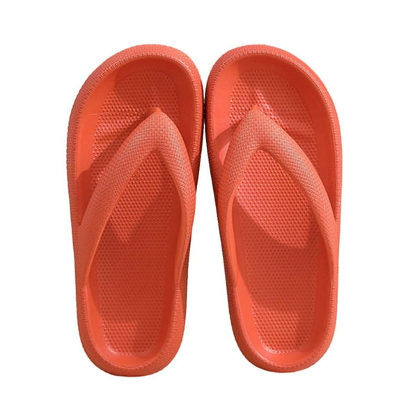 Beach Summer Casual Flip Flop Sandals for Women and Men Non Slip Quick Drying Shower Slippers Couples Outside Wear Flip-flops Clip Toe Outdoor EVA Casual Flat Sandals Soft Indoor Bathroom Shoes 10