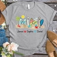 thumbnail image 1 of Beach Summer Shirt With Grandkids, Mimi Shirt for Summer, Summer TShirt Grandma Mimi Nana, Grandma Summer Shirt, Grandma Shirt, 1 of 5