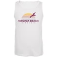 thumbnail image 1 of Beach Sun Virginia Beach Virginia Mens Tank Top White 4X-LG, 1 of 1