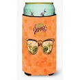 thumbnail image 1 of Beach Sunglasses Orange Polkadot Tall Boy Beverage Insulator Hugger - Orange, 1 of 1