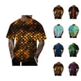 thumbnail image 1 of Beach T Shirts for Men 2026 Summer Casual Short Sleeve Crewneck 3d Graphic Tee Shirt Beach Vacation Shirt, 1 of 7