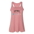 thumbnail image 1 of "Beach Tank, Happiness Comes In Waves, Muscle Tank, Soft Bella Canvas, Sublimation, Womens Tank, Happiness, Ocean Tank, Vacation Shirt, Waves, Mauve Marble, LARGE", 1 of 1