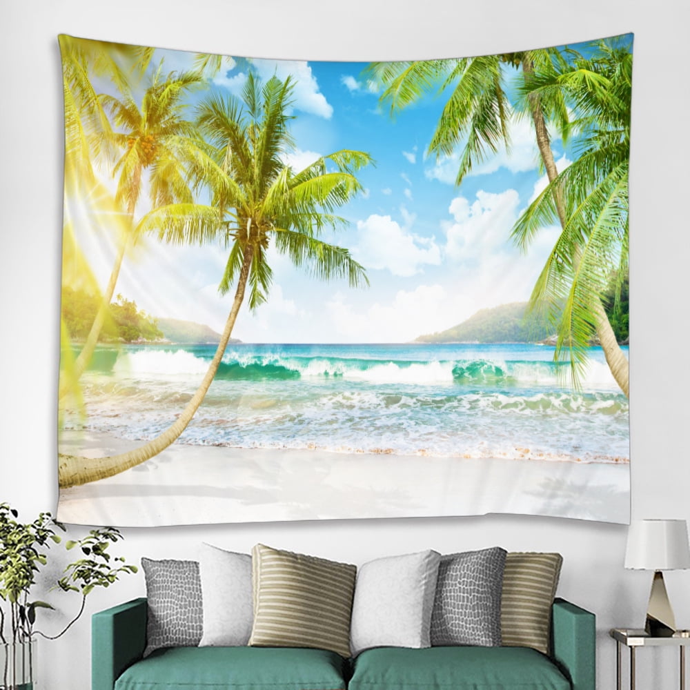 Tapestries Beach Fishing Net Tapestry Wall Hanging Home Decor Bedroom Wall  Decoration Tapisserie Yoga Mat R230812 From 13,16 €
