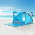 Beach Tent with Canopy, Beach Cabana Sun Shelter for 46 Person