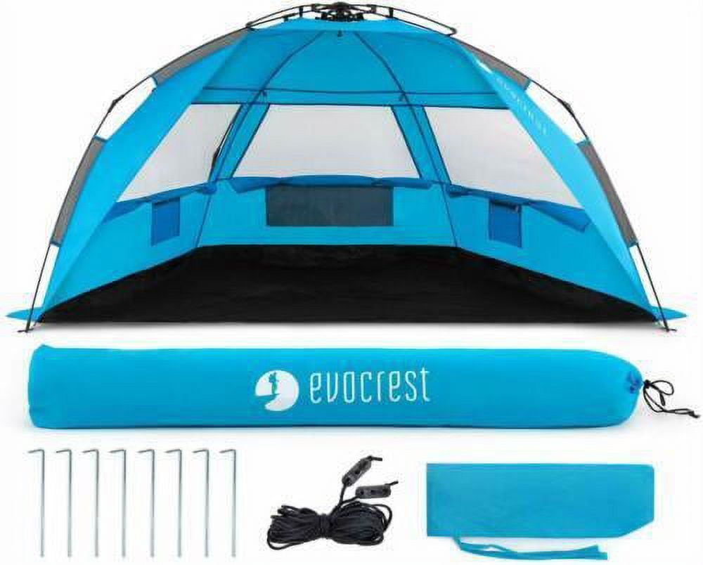 Beach Tent Large Beach Cabana Sun Shelter with UPF 50+ Protection