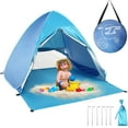 thumbnail image 1 of Beach Tent,Pop Up Beach Shade, UPF 50+ Sun Shelter Instant Portable Tent Umbrella Baby Canopy Cabana for Adults Baby Kids Outdoor Activities Camping Fishing Hiking Picnic, 1 of 6