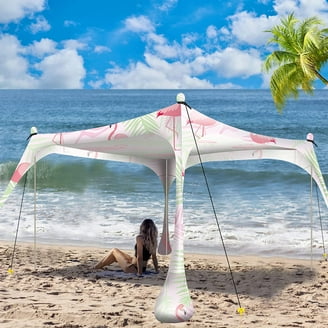 【美品】NINJA TENT Dark Gray 4 Person Pop Up Beach Tent Sun Shelter | Sun Ninja