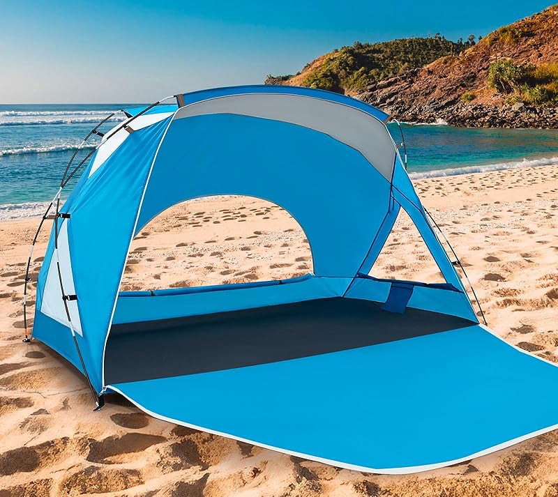 Coleman Beach Shade Canopy Tent, Lightweight & Portable Beach Shade