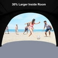 thumbnail image 1 of Beach Tent Sun Shelter with UPF50+  Protection for 3/4-5/6-7 Person, Lightweight & Portable Beach Shade Canopy with 2 Zippered Doors, Easy Setup Family Beach Umbrella, 1 of 6