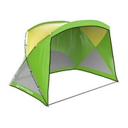 Wakeman Outdoors Water Resistant UV Protection Beach Tent with Carry Bag, Green