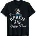 thumbnail image 1 of Beach The Beach is My Happy Place woman T-Shirt, 1 of 4