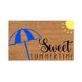 thumbnail image 1 of Beach Theme Doormat Summer Style Non Slip Rubber Backing Indoor Outdoor Welcome Mat for Patio Porch Kitchen Bathroom Laundry Room Front Door Decor Floor Mat Rug, 1 of 5