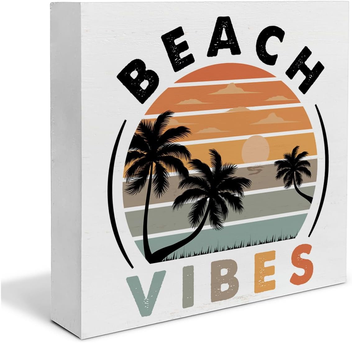 Curated visual reference: Picture Idea: Beach Themed Wooden Box Sign Beach House Decor Beach Vibes