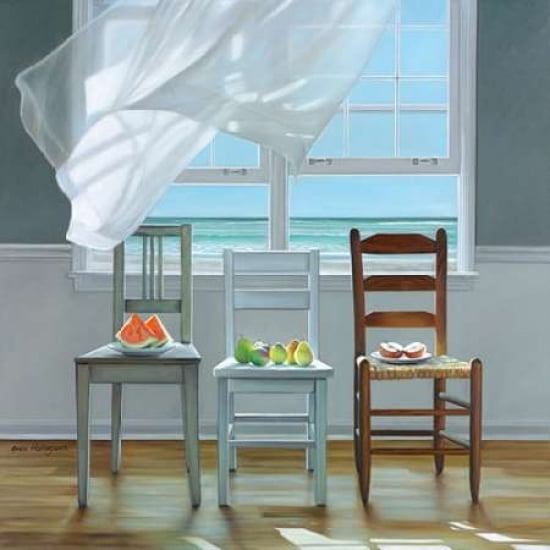 Beach Therapy Canvas Art - Karen Hollingsworth (24 x 24)