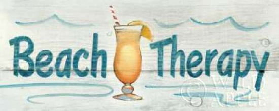 Beach Therapy - In Color Canvas Art - Avery Tillmon (24 x 48)