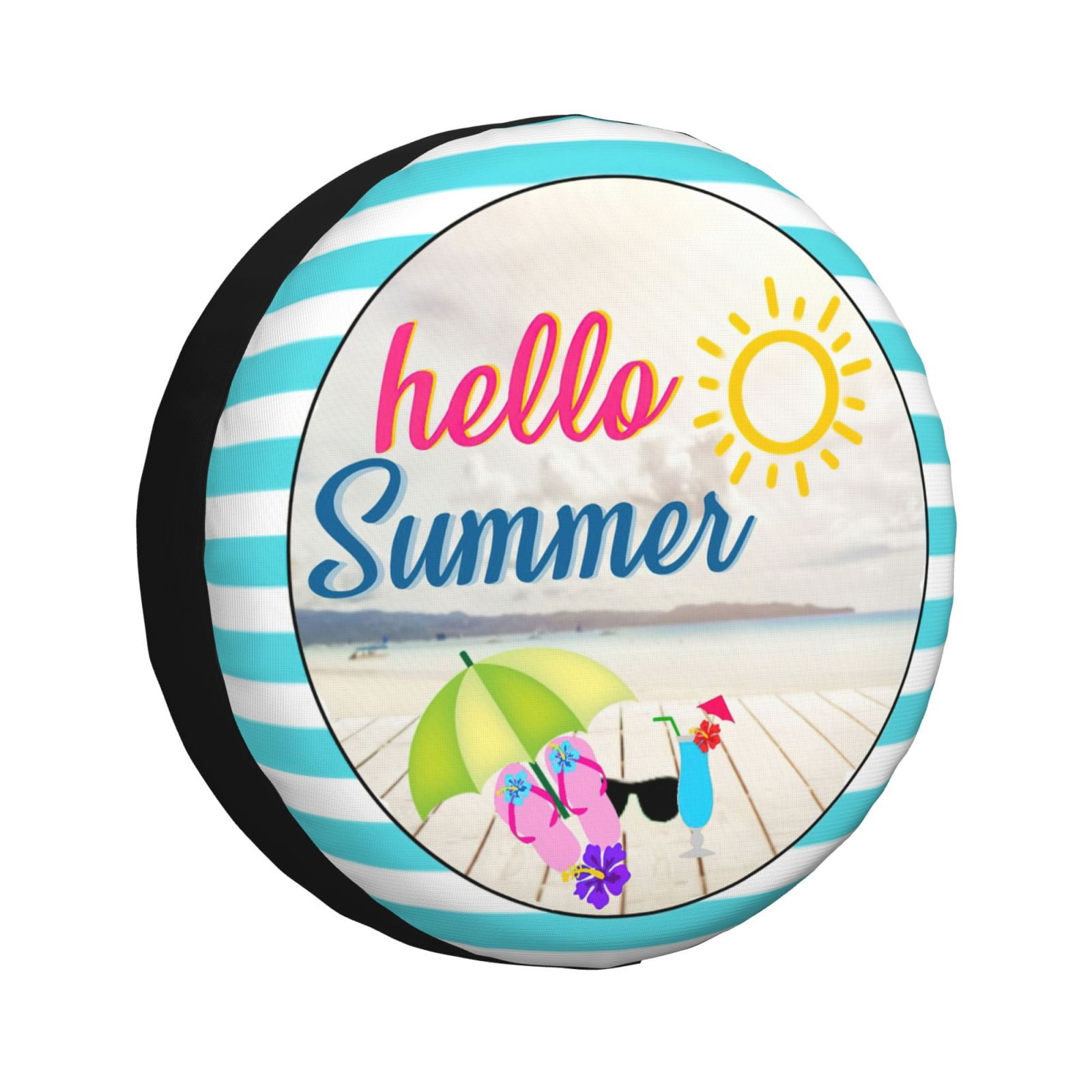 Beach Tire Cover 17" Wheel Protectors Tyre Covers Weatherproof Wheel