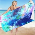 thumbnail image 1 of kladzum Beach Towels Microfiber Beach Towel Super Lightweight Colorful Bath Towel Sandproof Beach Blanket Multi-Purpose Towel for Travel Swimming Pool 30x60 Inch, 1 of 3