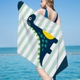 thumbnail image 1 of kladzum kladzum Microfiber Beach Towel Lightweight Colorful Bath Towel Sandproof Beach Blanket Multi-Purpose Towel for Travel Swimming Pool 30x60 Inch Beach Towel, 1 of 3