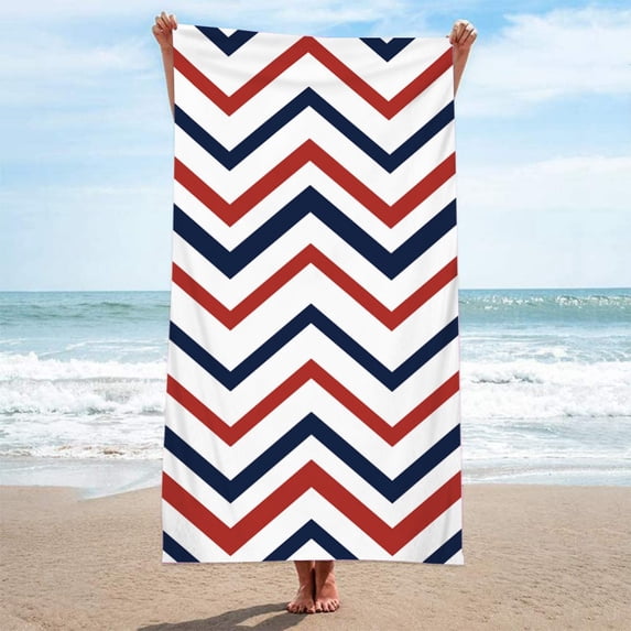Beach Towel,35"x71" Microfiber Beach Towels for Travel, Absorbent Quick Dry Towel for Swimmers Pool Sand Proof Beach Towels for Women Men Girls Kids, Beach Accessories