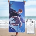 thumbnail image 1 of Beach Towel Bleach Kurosaki Ichigo Towel Decor Stuff Quick Dry Super Absorbent Towel Oversized Sand Free Towel Women Men 31.5"X63", 1 of 7