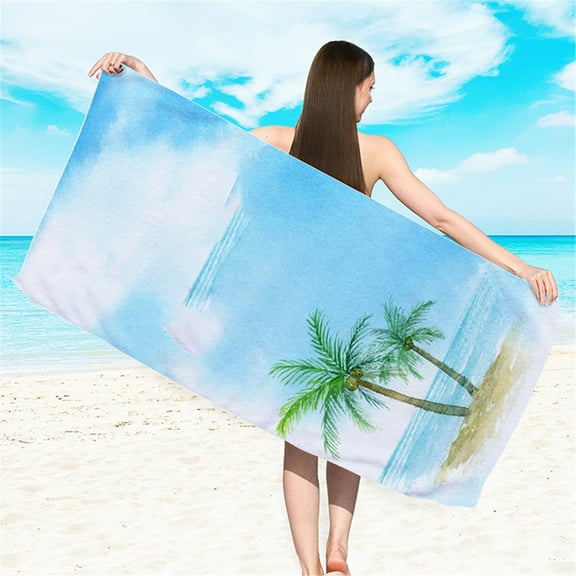 Beach Towel For Girls Gifts For Girls Personalized Beach Towels For Kids Microfiber Beach Towels Bulk Extra Large Beach Towels Oversized Clearances Thin Quick Drys Beach Towel Polyester Bath Towel,A