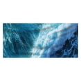 thumbnail image 1 of Beach Towel,Microfiber Beach Towel,Oversized Lightweight Quick Dry Sand Proof,Absorbent Wave Crashing Beach Towel Fiber Soft Bath Towel for Travel Sports Swimming Pool 55.12x27.57 inch, 1 of 7