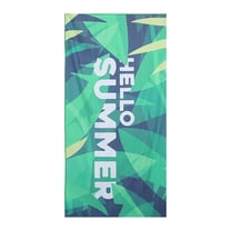 Beach Towel Microfiber Beach Towel Tropical-style Printed Beach towels Super Lightweight Colorful Bath Towel Sandproof Beach Blanket Multi-Purpose Towel For Travel Swimming Pool 59.1x27.6 inch