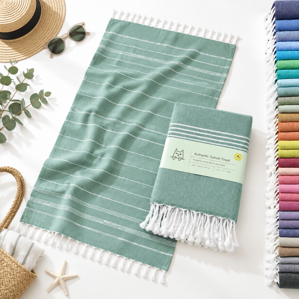 Sand Soft Fall Beach Towel Oversized (38