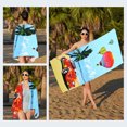 thumbnail image 1 of Beach Towel Oversized,Super Absorbent Sand Free Thick Microfiber Beach Towel (Beach Buggy, 27”x59“), 1 of 3