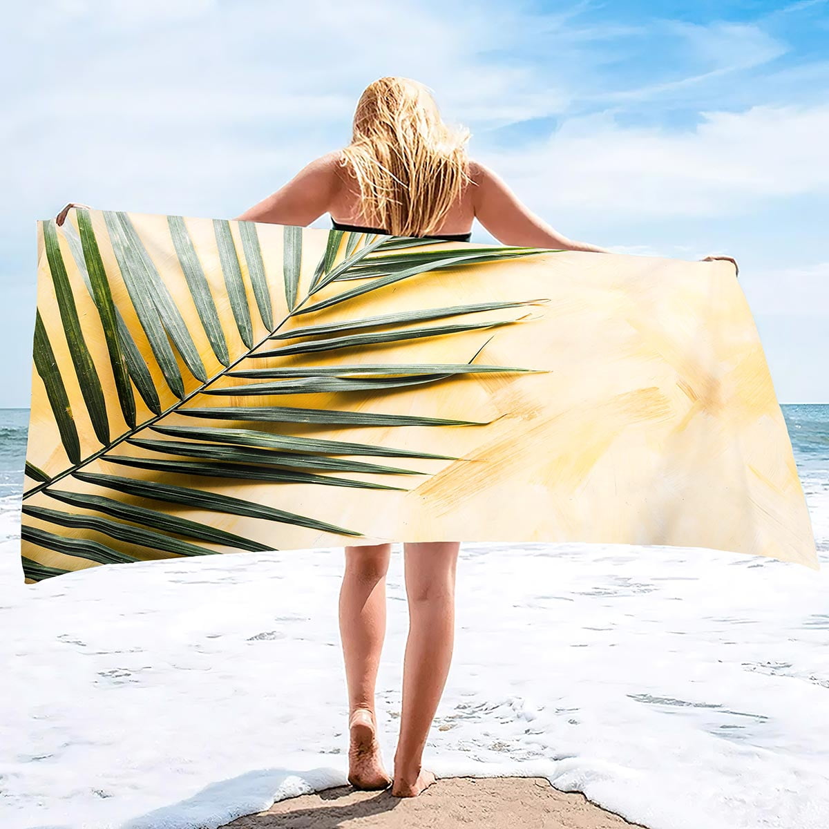 Ocean Turtle Beach Towel For Girl- 3D Print Beach Towel Oversized Microfiber Beach Towels Quick Dry Towel Bath Towel For Women Beach Towels - Travel Towel 200 X 200 Cm -6V8E-M8R - View #2