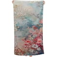 thumbnail image 1 of Beach Towel Pink and White Print Plants Flowers Pool/Beach Towel Quick Dry Ultra Absorbent Super Soft Microfiber Sand Free for Travel Sports Pool Swimming Bath Yoga, 1 of 8