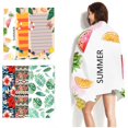 thumbnail image 1 of Beach Towel Unique Design Extra Large Polyester Towel 59x35 Inches Soft Absorbent Quick Dry For Swimming Pool Travel And Outdoor Leisure, 1 of 4