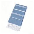 thumbnail image 1 of Beach Towel With Tassels 8 Colors Available Striped Quickly Dry Lightweight Bath Towel For Travel Swimming Pool Camping Picnic, 1 of 6